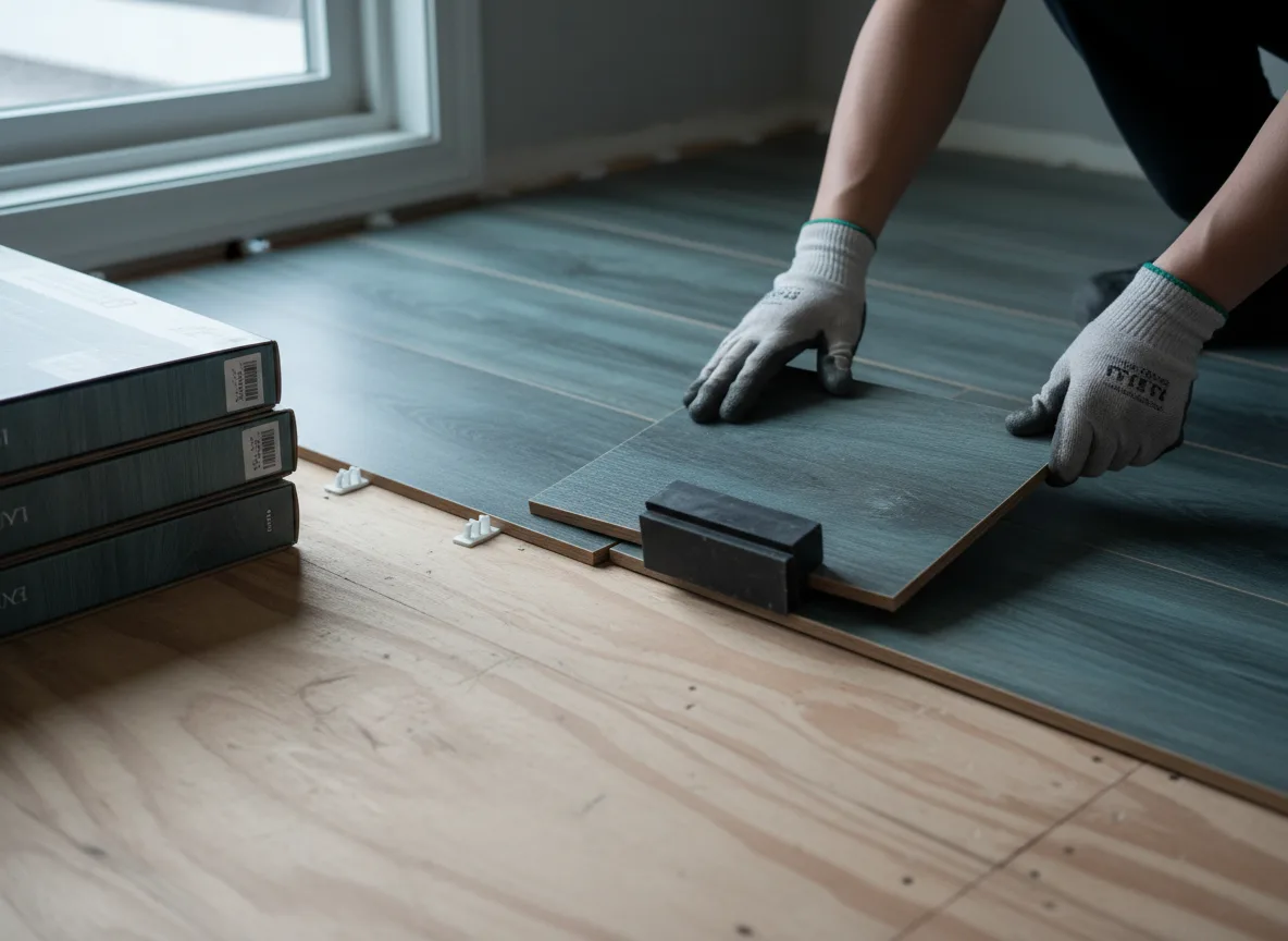Luxury Vinyl Plank Installation company in Huddy, KY